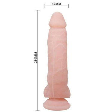 Dildo Realistico in TPR con Ventosa e Venature per Piacere Estremo